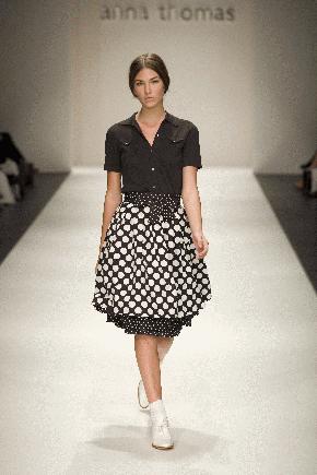 ANNA THOMAS: Has hosted a parade at Australia's own fashion week.